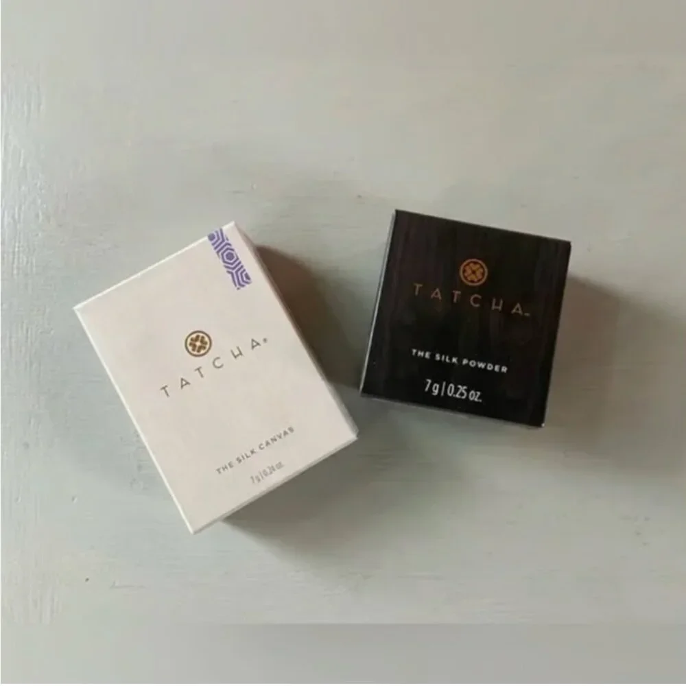 NEW Tatcha The Silk Canvas Filter Finish Protective Primer + Silk Powder Mini